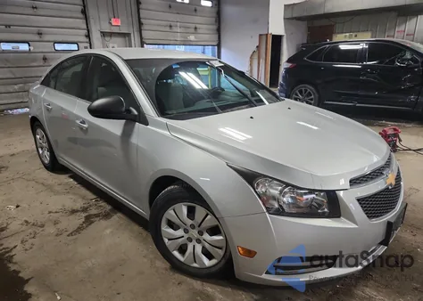 2012 Chevrolet Cruze Ls from USA, damaged, VIN 1G1PC5SH3C7247894
